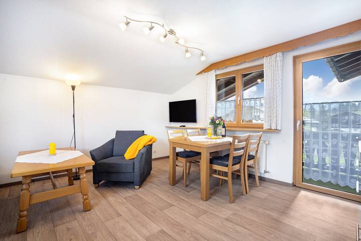 Ferienwohnung für 4 Personen, mit Balkon in Oberstdorf