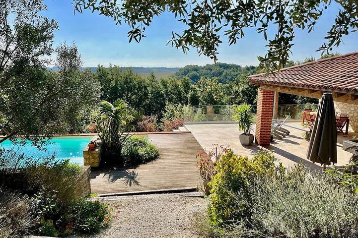 Villa für 6 Personen, mit Garten und Terrasse in Gers