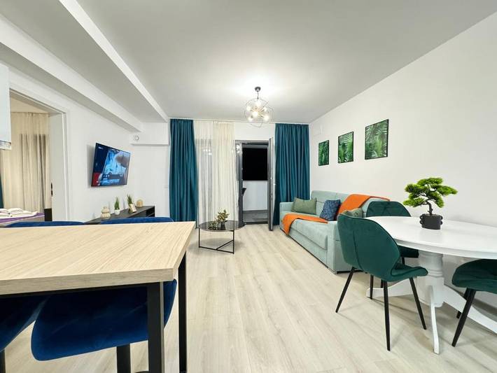 Appartement de vacances pour 4 personnes, avec Balcon ainsi que Terrasse et Vue