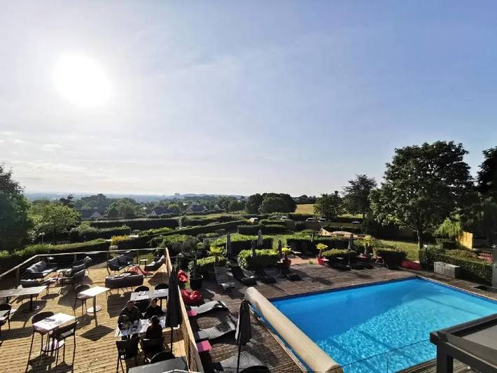 Hôtel pour 2 personnes, avec Terrasse et Piscine à Saumur