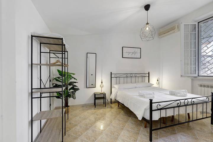 Apartamento para 4 personas, con balcón en Roma