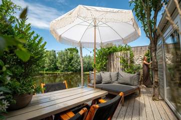 Chambre d’hôte pour 2 personnes, avec vue et jardin ainsi que sauna et vue sur le lac dans Voorhout
