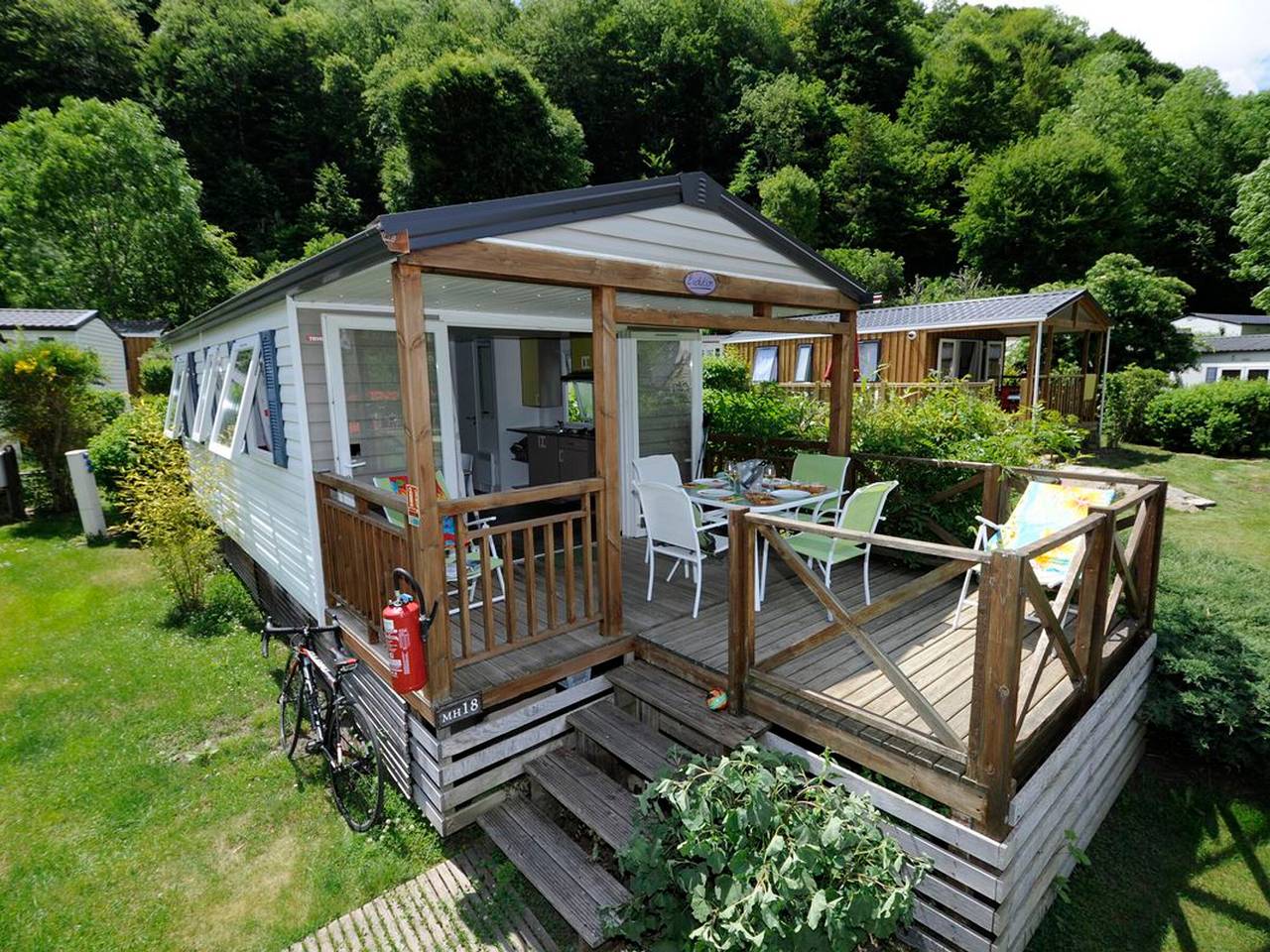 Mobil-home avec animaux - 2 pers. in Estaing, Parc national des Pyrénées