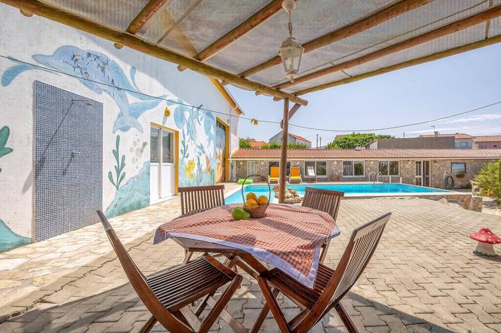 Casa de vacaciones para 3 personas, con Terraza además de Jardín y Piscina en Lisboa y alrededores - 2