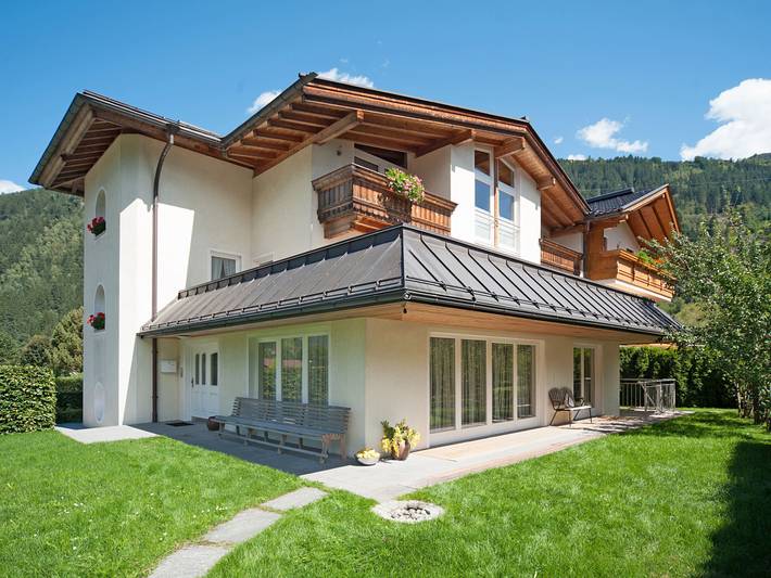 Ferienwohnung für 8 Personen, mit Garten und Balkon sowie Sauna in Aschau im Zillertal
