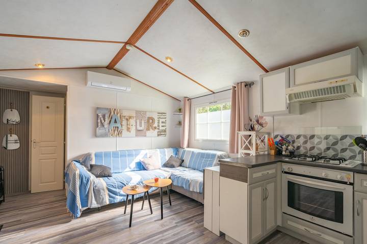 Camping für 8 Personen, mit Garten und Kinderpool, mit Haustier in Poitou-Charentes - 3