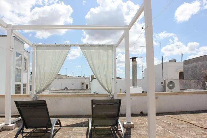 B&b per 2 persone, con terrazza in Racale