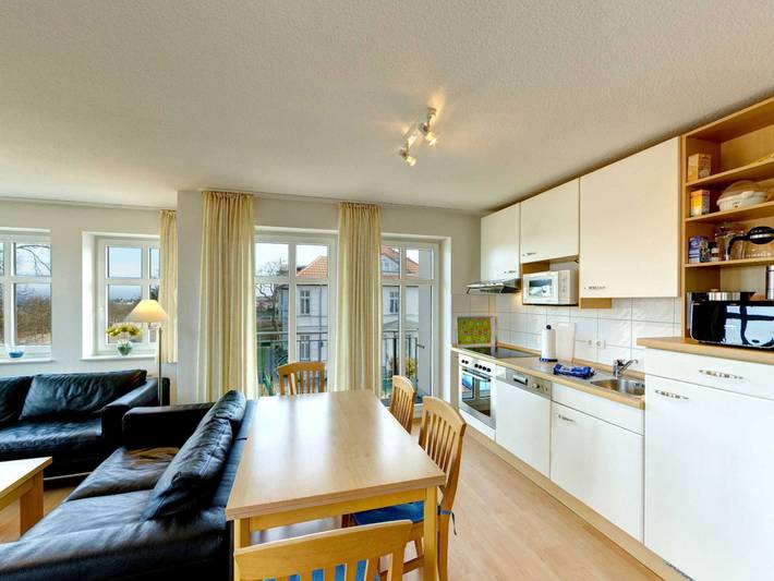Ferienwohnung für 4 Personen, mit Seeblick und Garten sowie Balkon, kinderfreundlich in Ahlbeck - 4