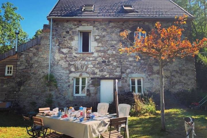 Maison de vacances pour 9 personnes, avec jardin