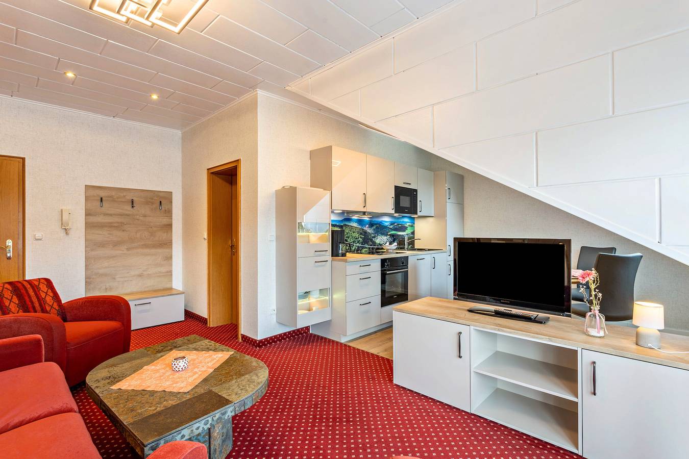 Ganze Wohnung, Ferienwohnung 'Appartment 7' mit Bergblick, Balkon und Wi-Fi in Willingen, die Mittelgebirge