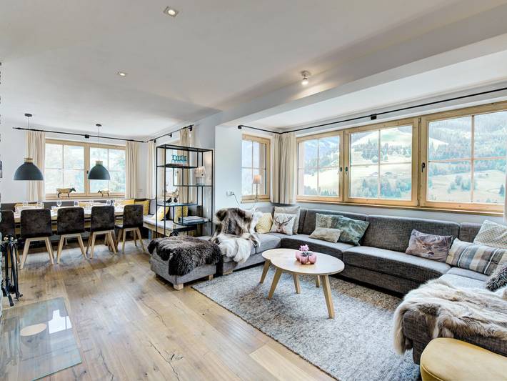 Hütte für 14 Personen, mit Terrasse und Garten sowie Sauna in Mühlbach am Hochkönig - 2