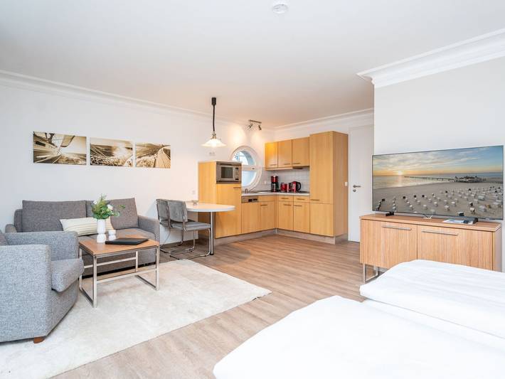 Ferienwohnung für 2 Personen, mit Terrasse, mit Haustier in Ahlbeck