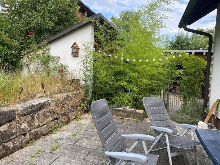 Ferienwohnung für 9 Personen, mit Terrasse und Garten sowie Ausblick in Forchheim