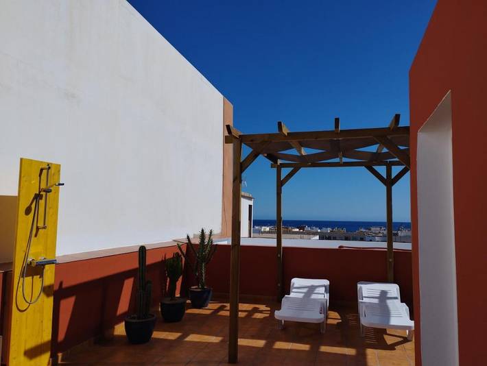 Casa rural para 8 personas, con terraza y vistas, Se admiten mascotas en Puerto del Rosario