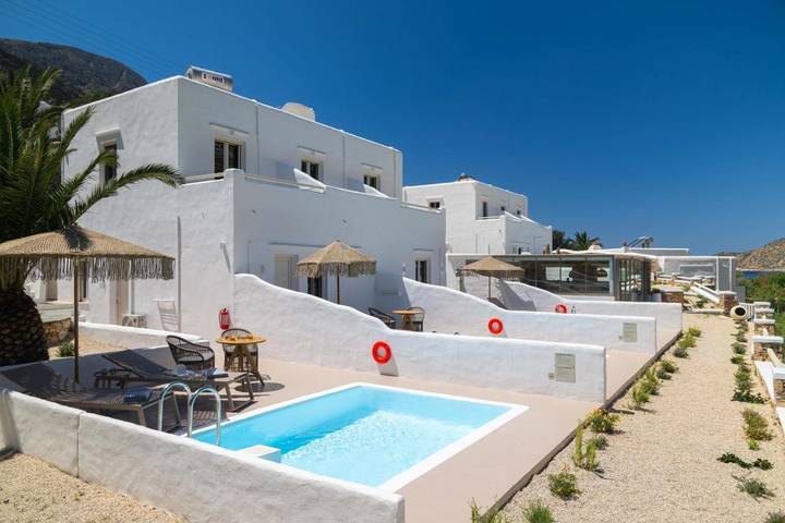 Maison d’hôte pour 2 personnes, avec terrasse dans Sifnos