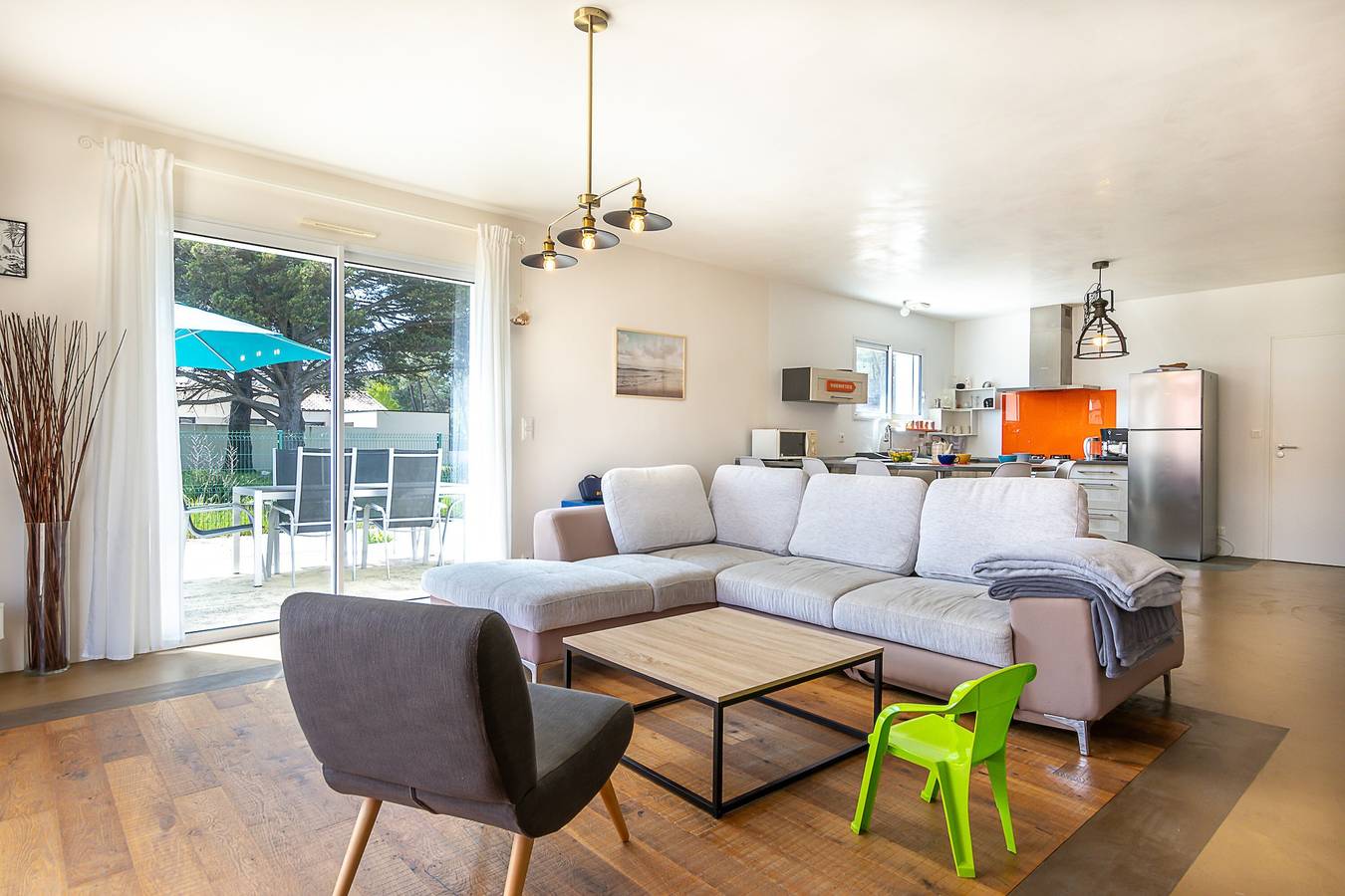 Ferienhaus 'Villa 100m2 Proche Plage Et Forêt' mit privater Terrasse und privatem Garten in Saint-Jean-de-Monts, Vendée
