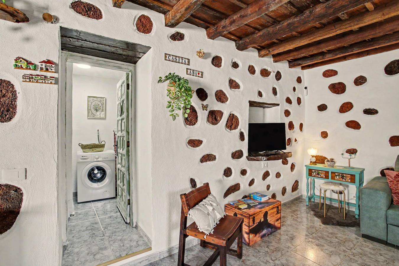Maison de vacances « La Casita De Aba » avec vue sur la montagne et Wi-Fi in Santa Lucía de Tirajana, Grande Canarie du Sud