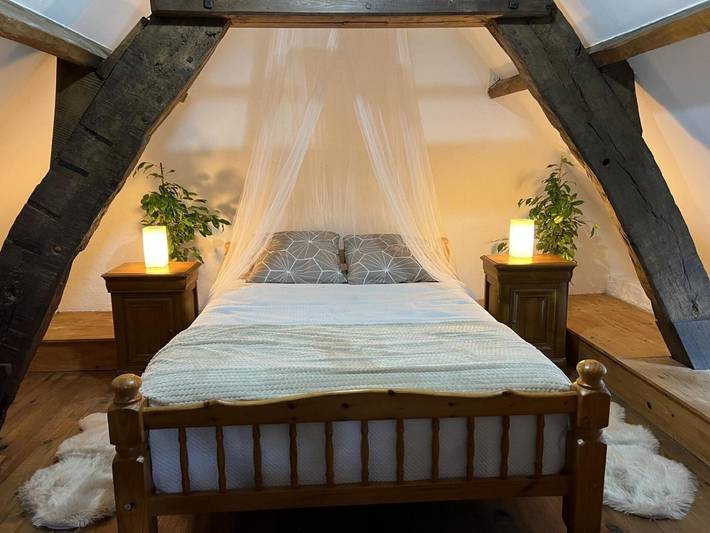 Maison de vacances pour 2 personnes, avec Jardin
