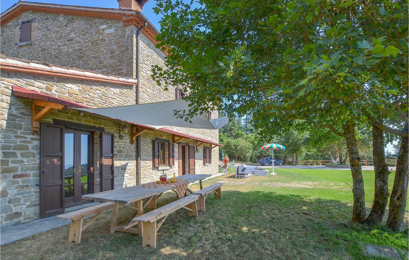 Ferienhaus für 10 Personen mit Pool in Apecchio, Pesaro-Urbino