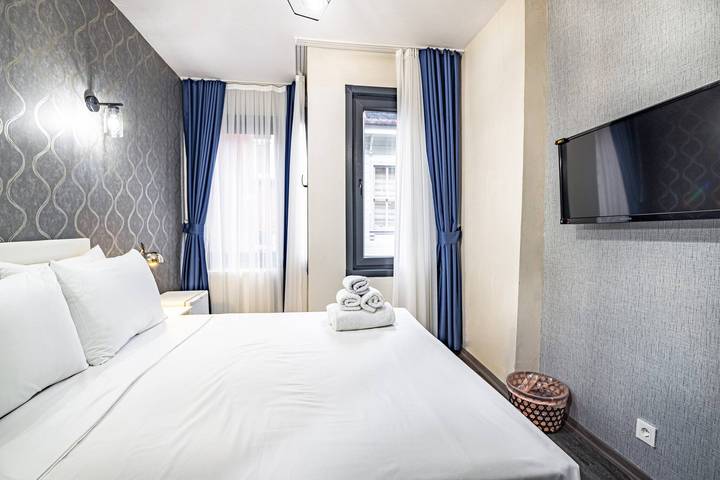Ferienwohnung für 2 Personen, mit Balkon/Terrasse und Meerblick sowie Ausblick in Avsallar - 4