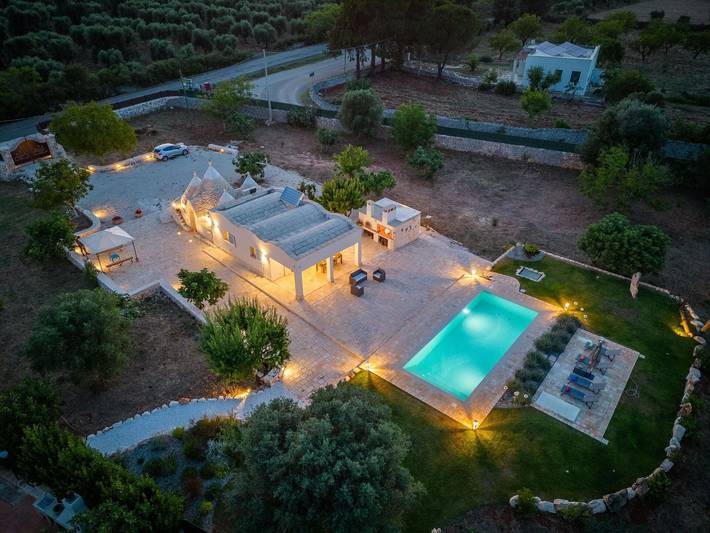 Villa per 4 persone, con Piscina a Ceglie Messapica