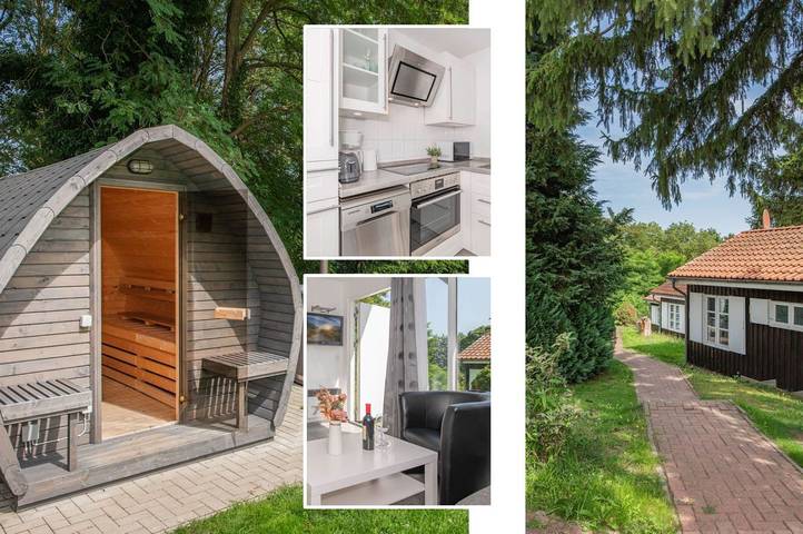 Ferienhaus für 4 Personen, mit Garten und Whirlpool sowie Sauna, mit Haustier in Heringsdorf