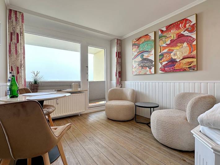Ferienwohnung für 2 Personen, mit Balkon - 1