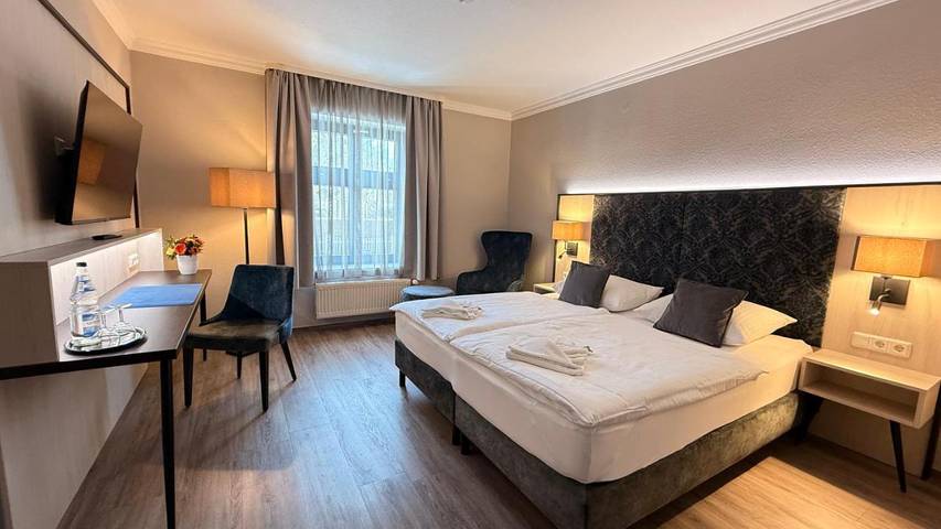 Hotel für 2 Personen, mit Terrasse und Garten sowie Pool und Sauna in Wieck (Greifswald) - 4