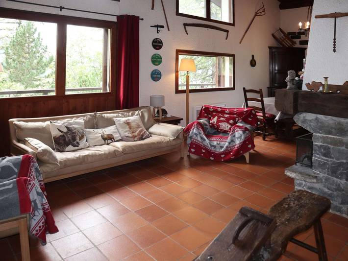 Chalet pour 11 personnes, avec terrasse, animaux acceptés à Les Orres - 2