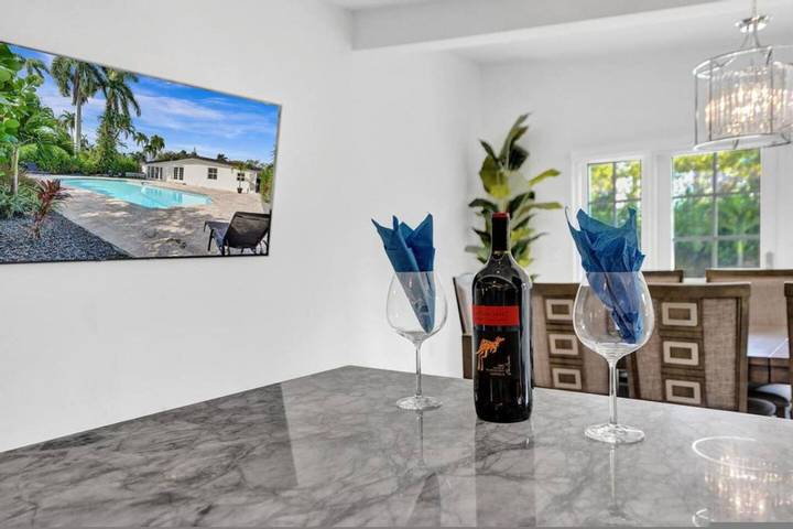 Ferienhaus für 6 Personen, mit Pool und Terrasse sowie Garten, mit Haustier in Fort Lauderdale