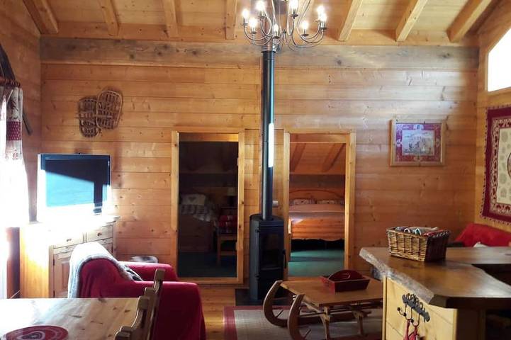 Location de vacances pour 6 personnes, avec jacuzzi à Hauteluce