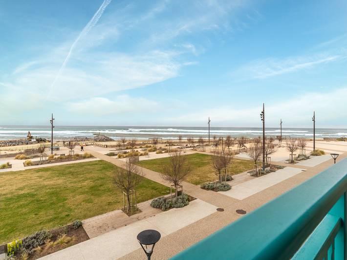 Vakantiewoning voor 7 personen, met Uitzicht op zee en Balkon in Mimizan