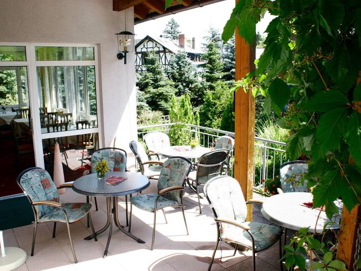 Hotel, mit Balkon und Terrasse in Bad Elster - 4
