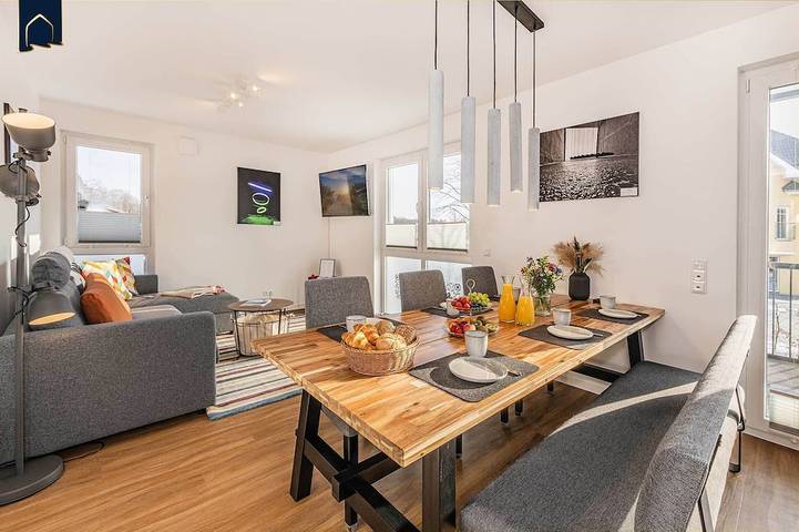 Ferienwohnung für 6 Personen, mit Balkon, mit Haustier