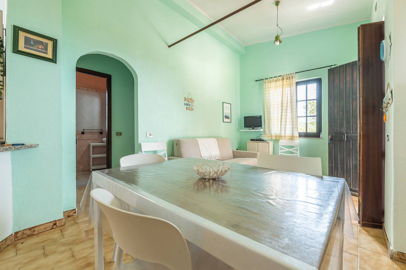 Casa de vacaciones 'A 400 Metri Dalla Spiaggia' con vistas al mar, terraza y aire acondicionado in Villasimius, Provincia de Cagliari