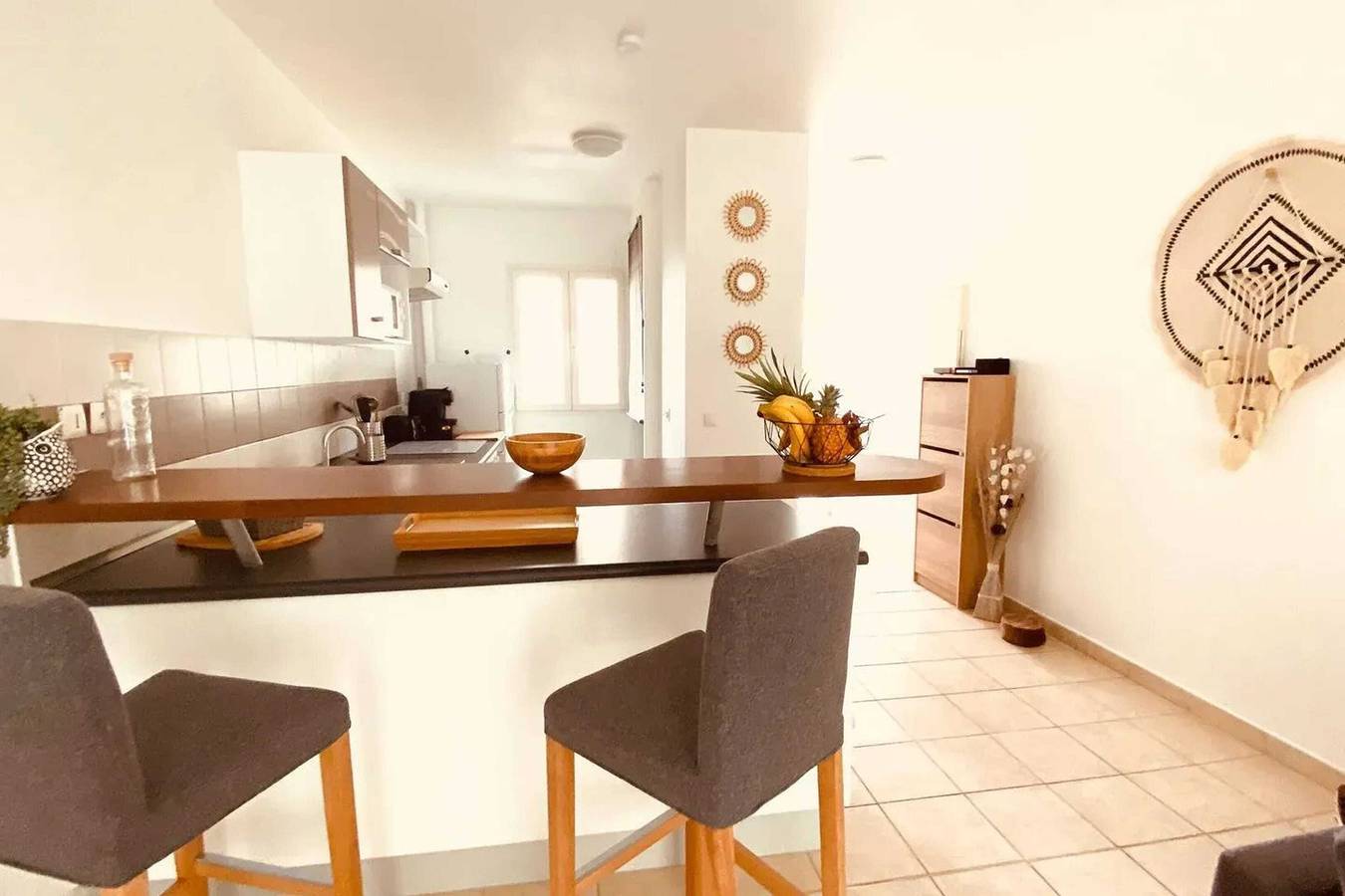 Ganze Wohnung, Moderne Wohnung in Saint-François mit Gemeinschaftspool in Saint-François, Guadeloupe