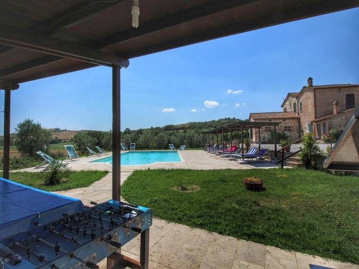 Location de vacances pour 6 personnes, avec Terrasse et Piscine dans Osteria delle Noci