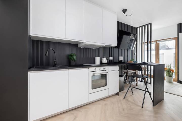 Ganze Ferienwohnung, Black and Grey Studio for 2 People | Lublin Center in Lublin, Lublin und Umgebung