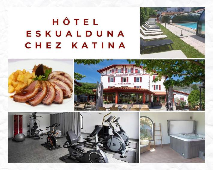 Hôtel pour 2 personnes, avec Terrasse et Jacuzzi ainsi que Jardin et Piscine à Saint-Martin-d'Arrossa
