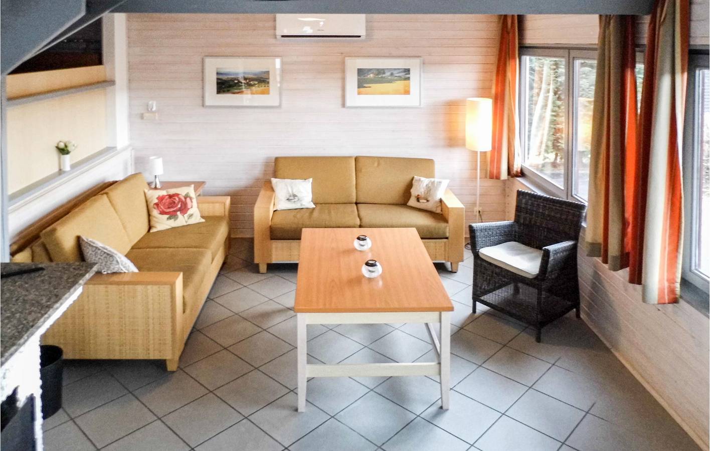Retraite aan het meer met terras en parkeerplaats, 2 km van Ibra in Reimboldshausen, Kirchheim