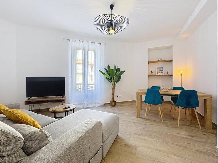 Gîte pour 5 personnes dans Gare De Nice Riquier