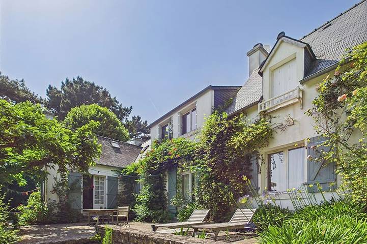 Location de vacances pour 10 personnes, avec jardin et terrasse, animaux acceptés dans Port Kerdruc
