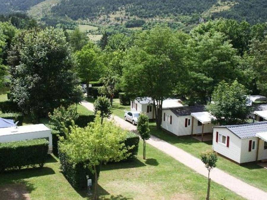 Camping Le Jardin des Cévennes - Bungalow de lona 5 personas - mobi-tente Tithome domingo 4/5 pers in Meyrueis, Cevenas