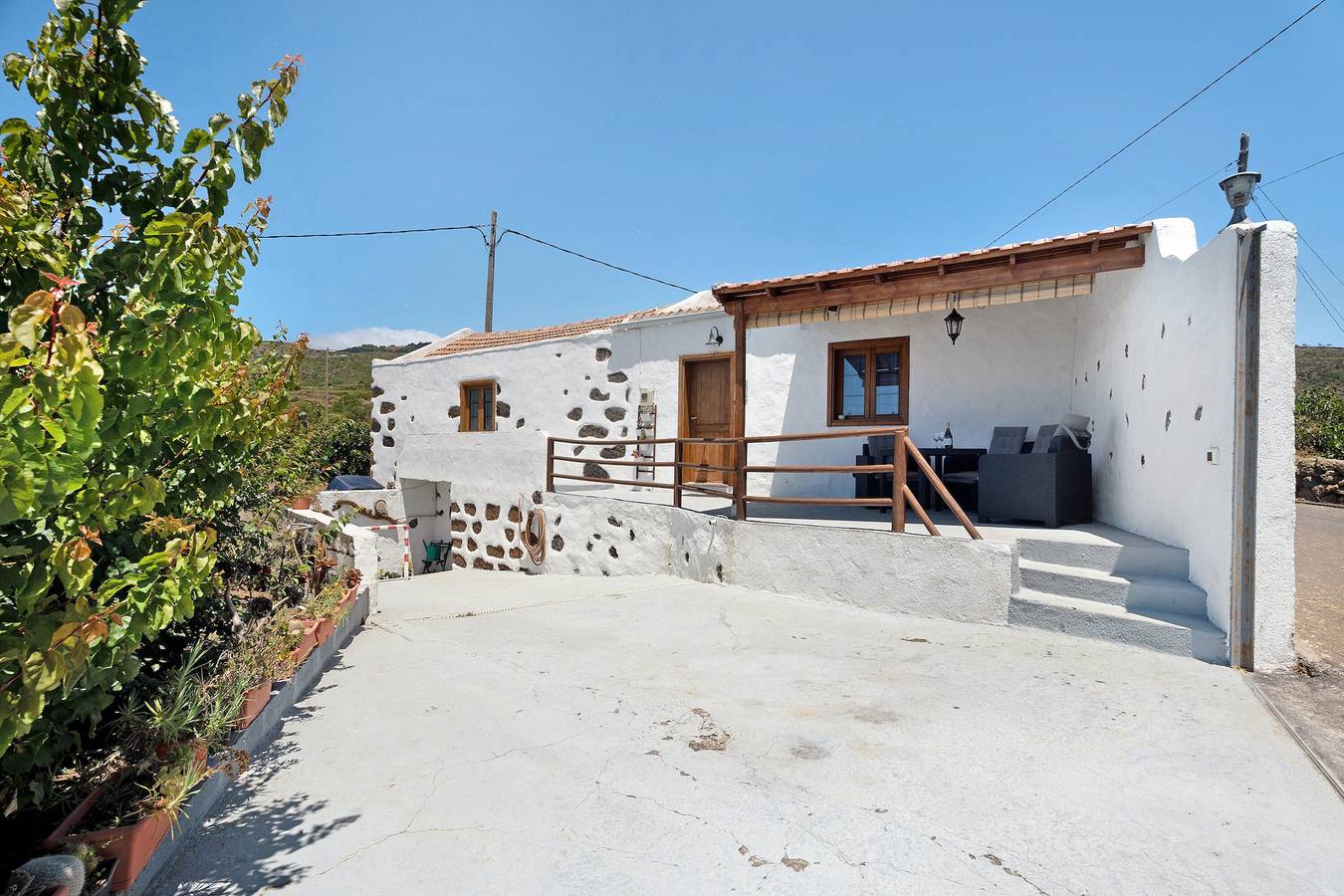 Casa de vacaciones rural 'Alto Prado' con vistas al mar, terraza privada y Wi-Fi in La Torre (Canary Islands), Valverde