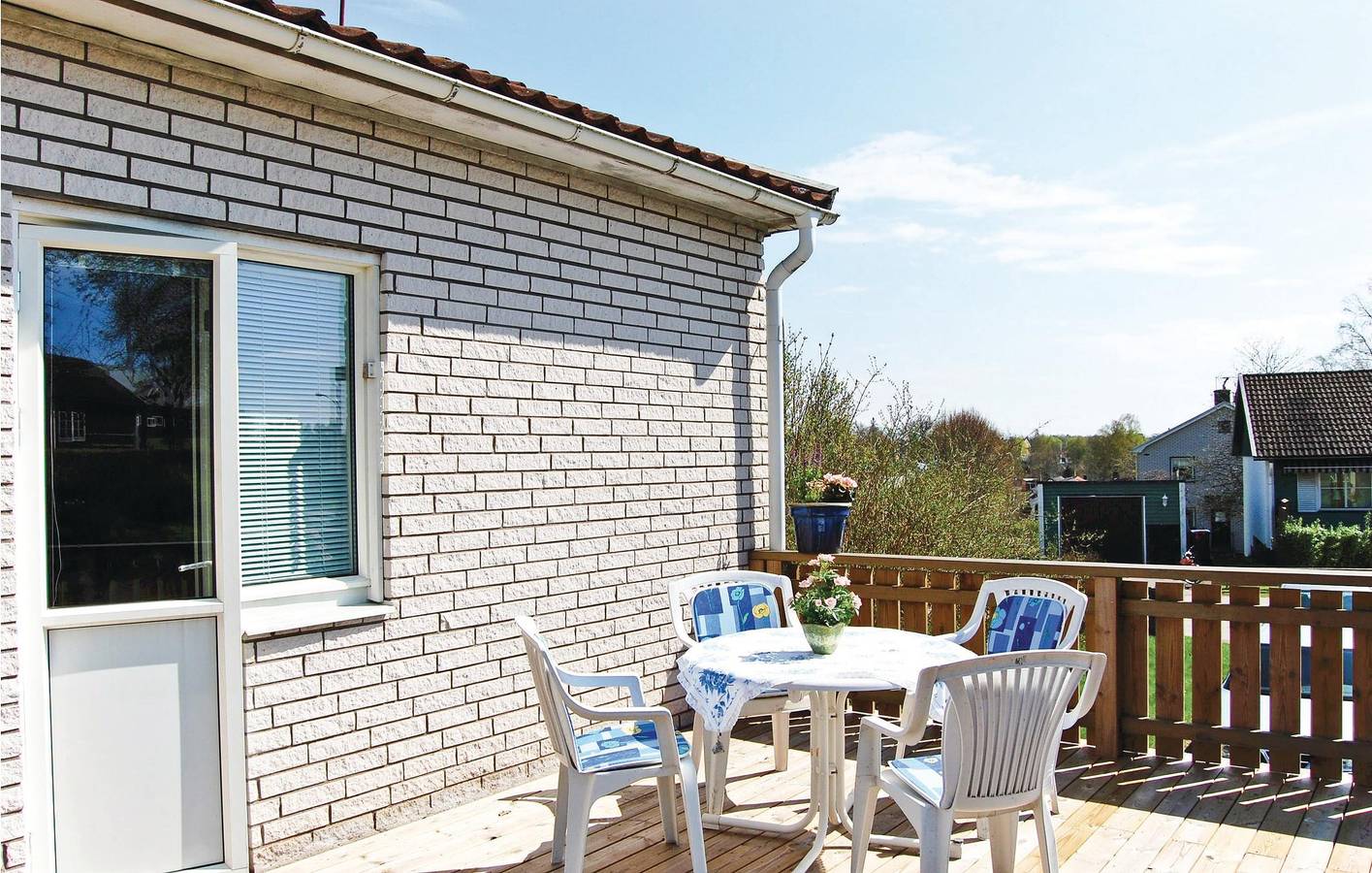 Holiday home for 4 people with garden in Kronobergs