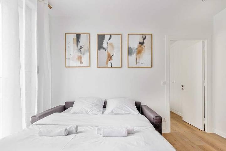 Ganze Wohnung, Gemütliches Apartment mit Balkon – 6 Personen – in der Nähe von Disney/Paris in Champigny-sur-Marne, Val-de-Marne