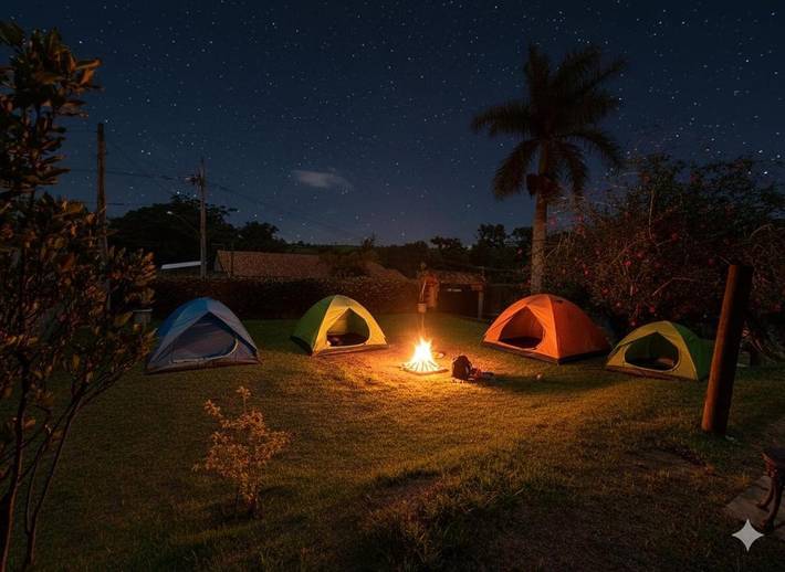Casas e apartamentos de temporada para 2 pessoas, com jardim e vista e ainda piscina, com animais de estimação em Araçoiaba da Serra