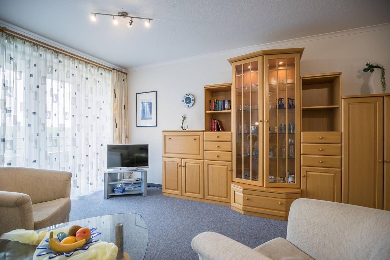 Ganze Wohnung, "Seewärts Wohnen Whg. 1.3" - Fewo für 2 Personen, am Meer + Wohlfühlgarten! in Büsum, Dithmarschen