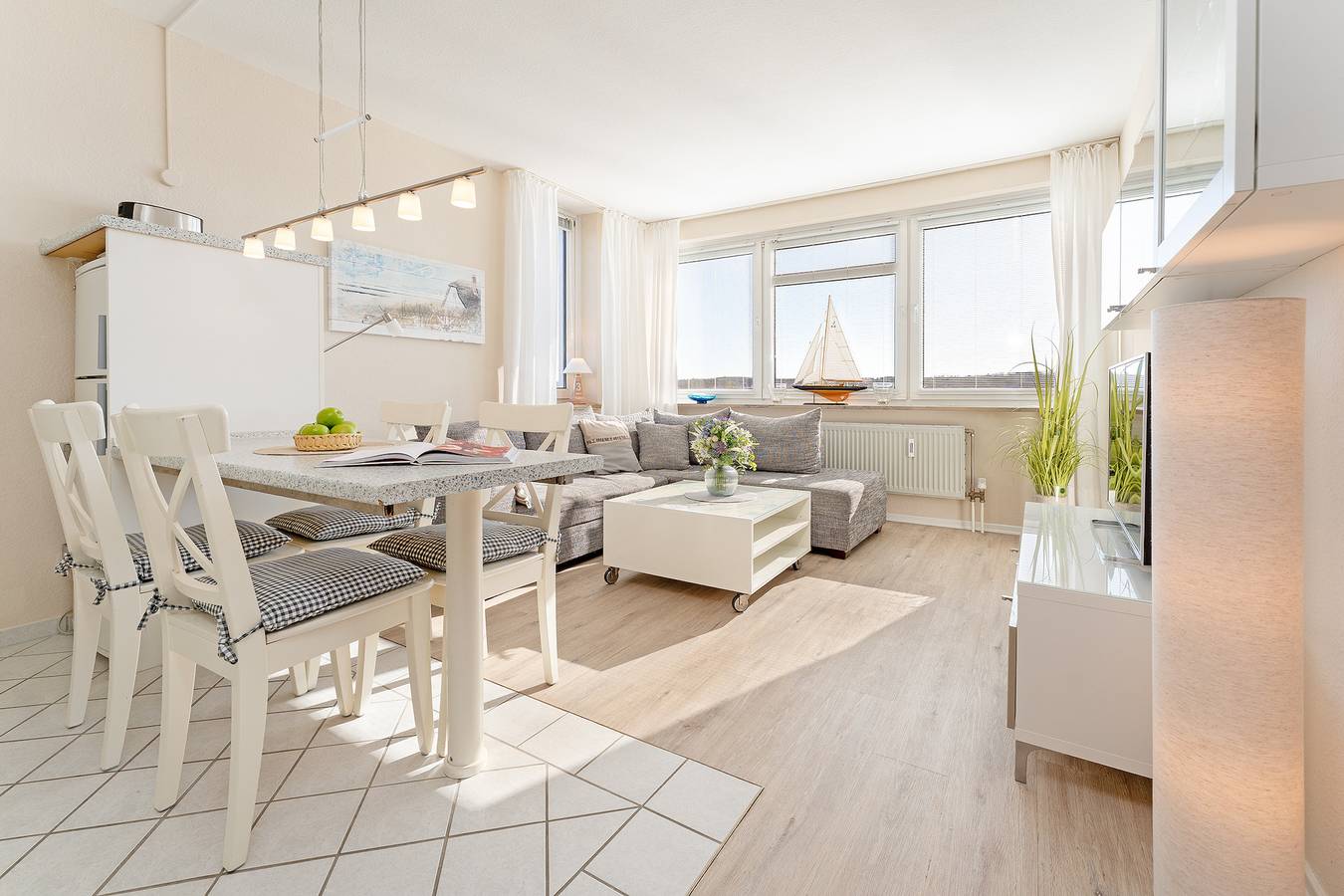 Ganze Ferienwohnung, Haus Aquamarina Strandläufer 21 in Steinwarder, Heiligenhafen