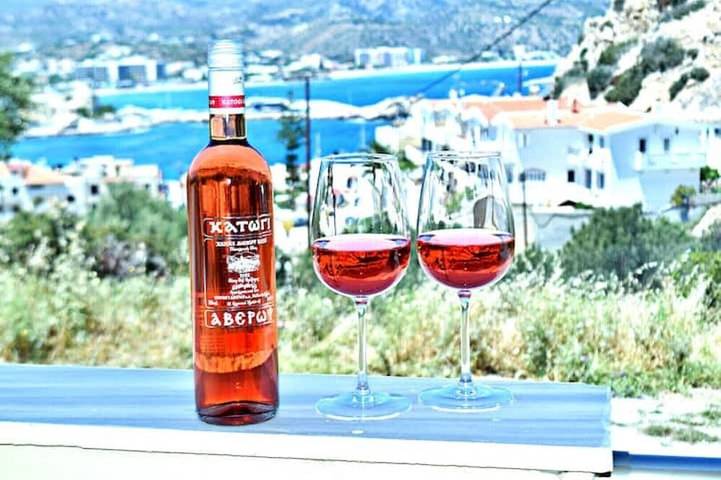 Vakantieappartement voor 4 personen, met balkon op Karpathos